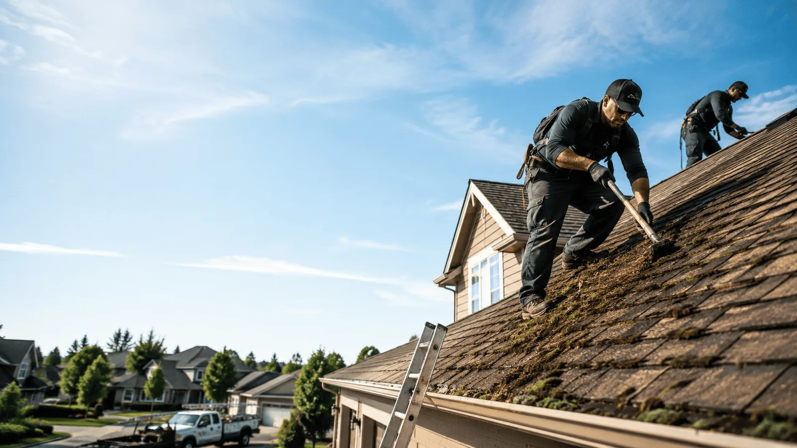 Roof Moss Removal in Herron, MI near me
